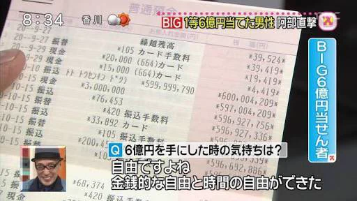 6億当たったら何しよう…？実際に当選した人のある日のスケジュールが⁉︎