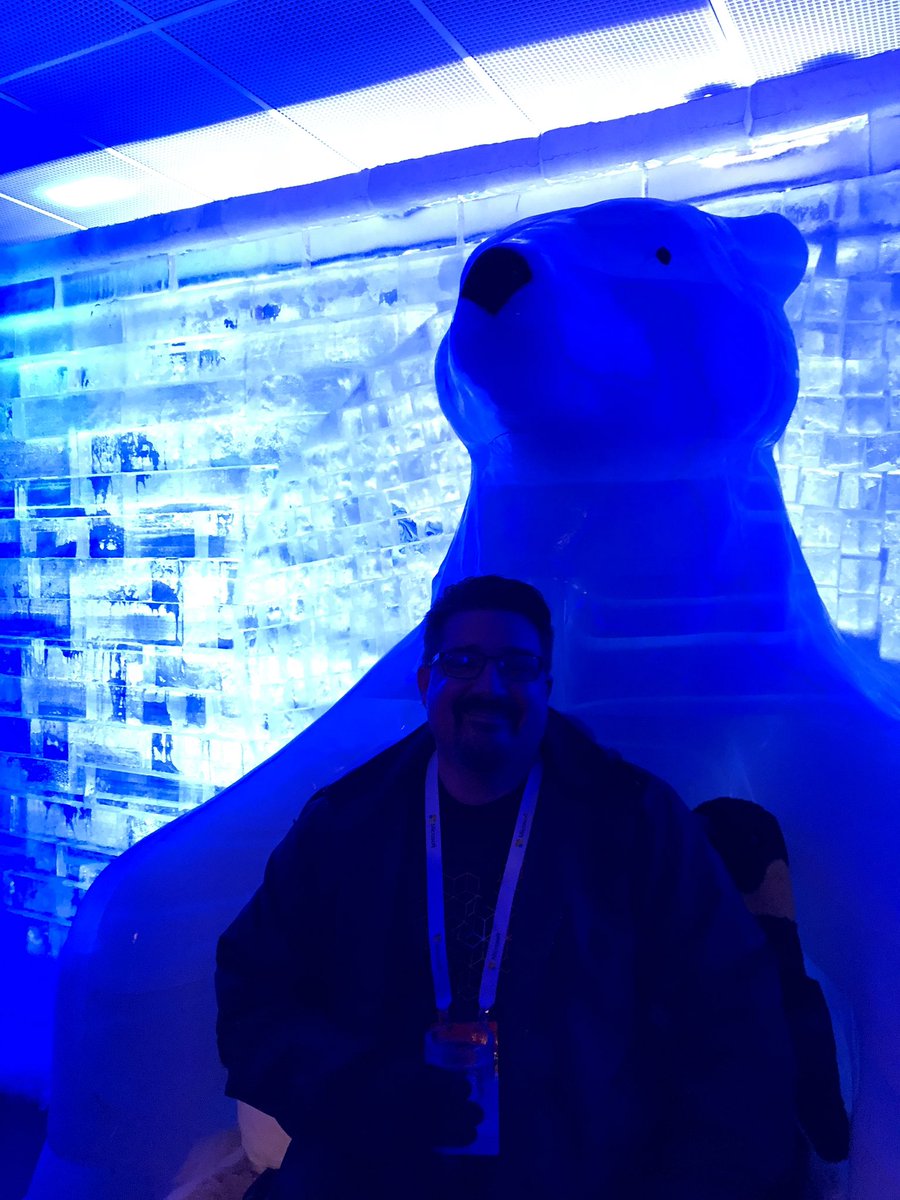 thecodesensei's tweet image. “King” of the Azure Developers...THIS GUY! (or at least “king” of the penguins in the ICEBAR) #MSAzureDeveloper