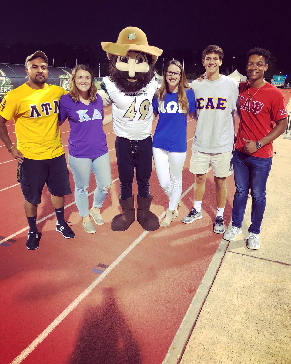 UNC Charlotte Fraternity & Sorority Life tweet media
