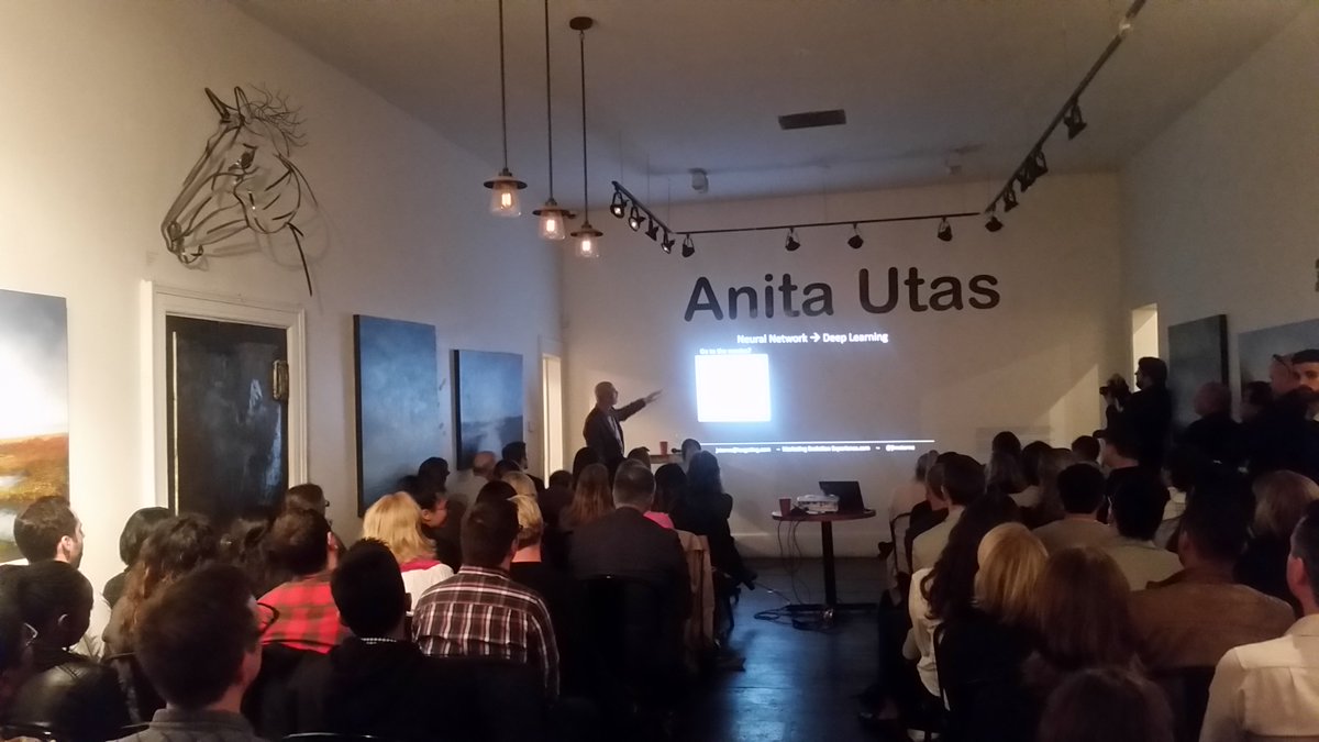 RoeyHaque's tweet photo. Great job organizing the "data for #marketing"event today @TechAlly and @napkyninc ! It was a great turnout! It was a pleasure to hear @jimsterne speak. Thanks! https://t.co/LhPYLbzThA