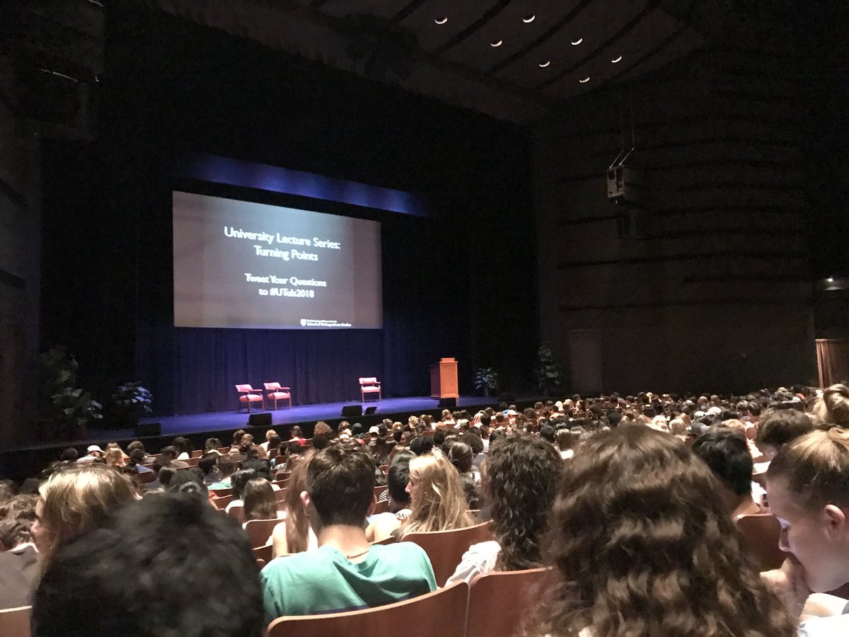 AllisonRut's tweet photo. @GIH_UGS303 #angelutclass
William H. Cunningham shared 10 amazing tips concerning success during turning points in our lives. My personal favorite was his tip to always be generous to those less fortune than we are and to never doubt the value of being a good person. https://t.co/qdBicaOa1p