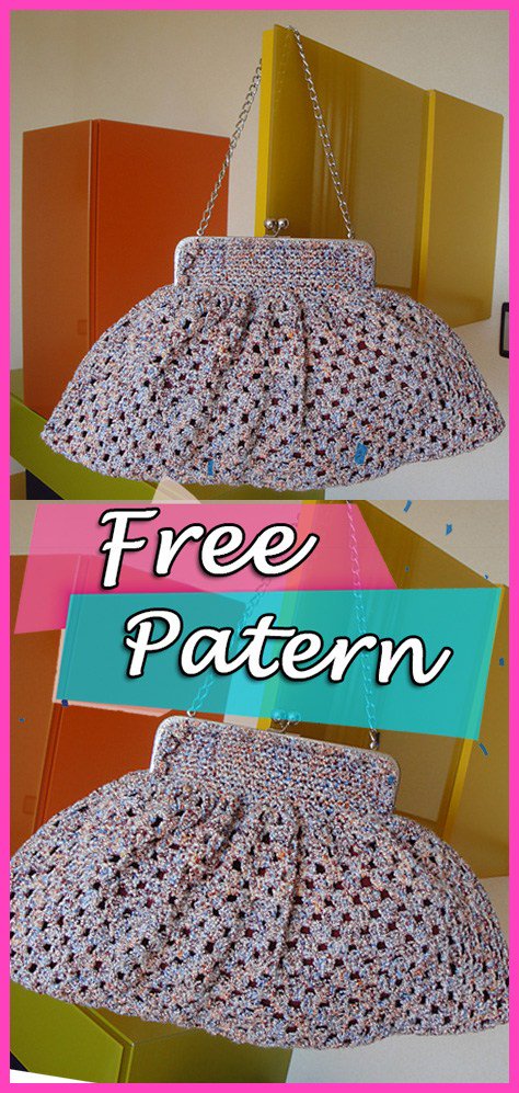 Yarn_of_Crochet's tweet photo. New! Vintage Granny Clutch Crochet Free Pattern Bag https://t.co/hCikAgcDT4 https://t.co/gi4WEw9SdF