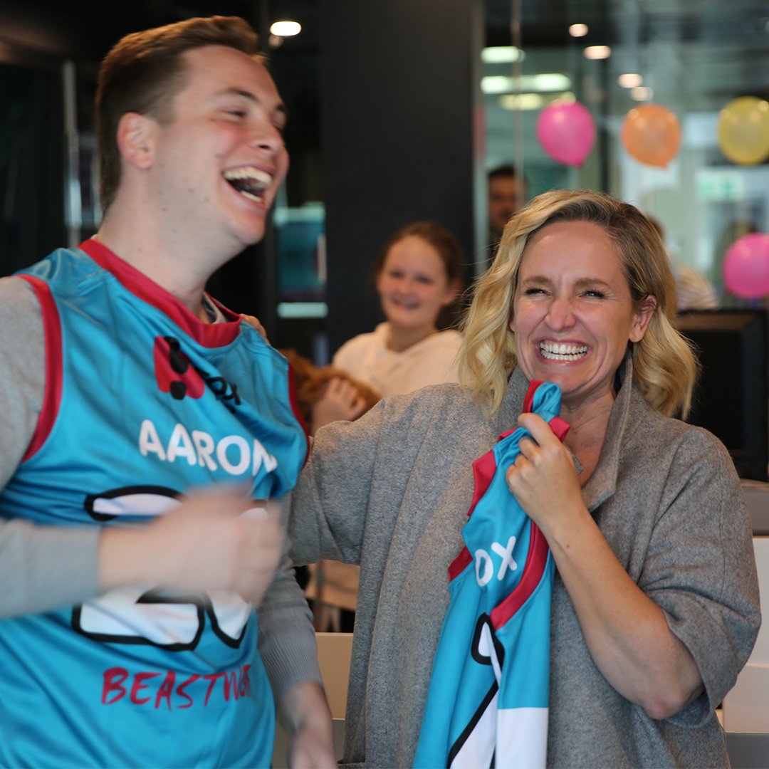 The moment when <a href="/AaronRichOnAir/">Aaron Rich</a> realised he was wearing his Guernsey inside out!!!😂 You can potentially score yourself a FOX FM Guernsey thanks to <a href="/BeastwearAUS/">BEASTWEAR</a> by calling 13 10 60 during the show and getting on air tomorrow 🎉