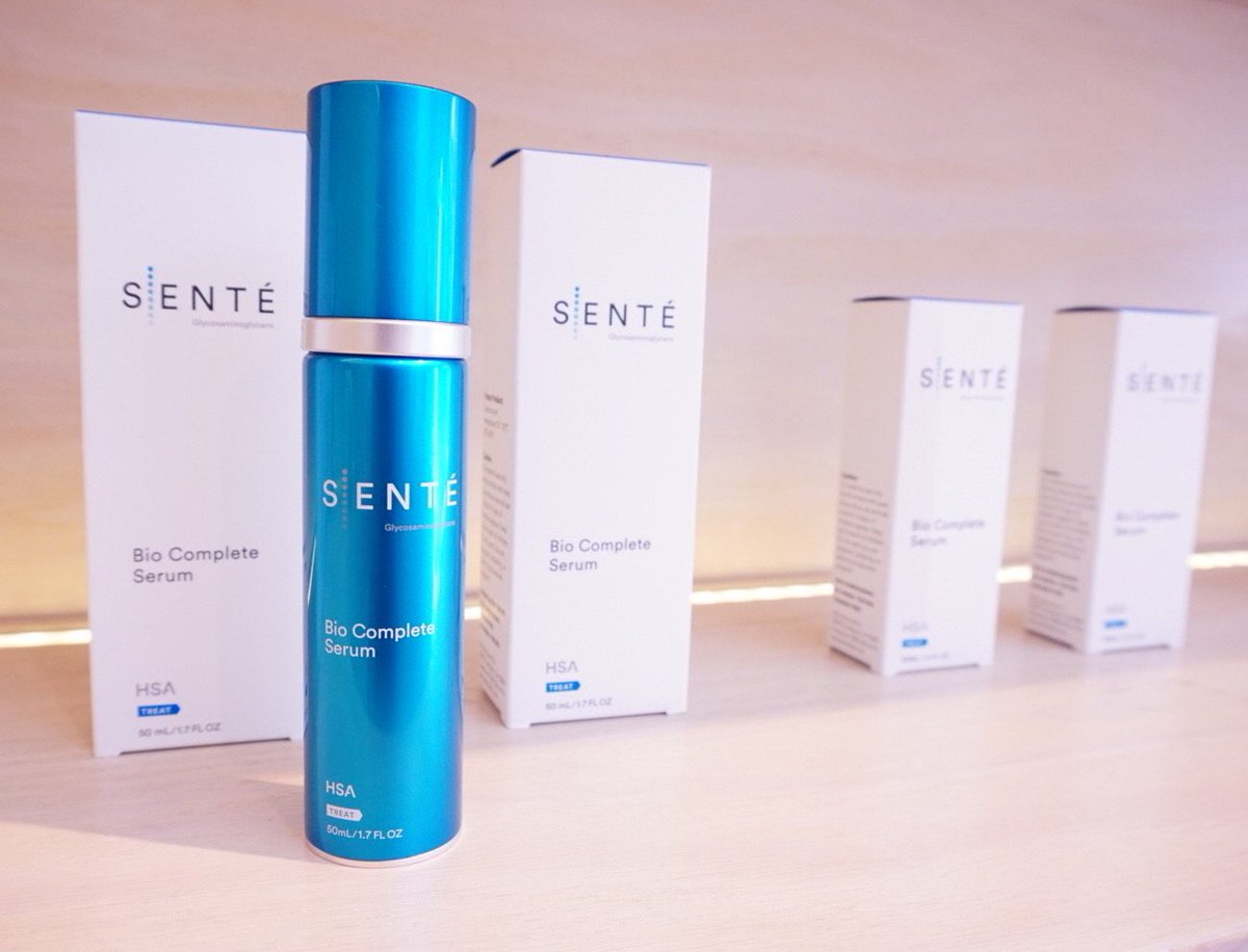 Say 👋 to stubborn wrinkles. <a href="/SENTEskincare/">Senté®</a> Bio Complete Serum is one of our favorite anti-aging serums that drastically reduces fine lines and wrinkles in just 8 weeks! #DrSamolitis