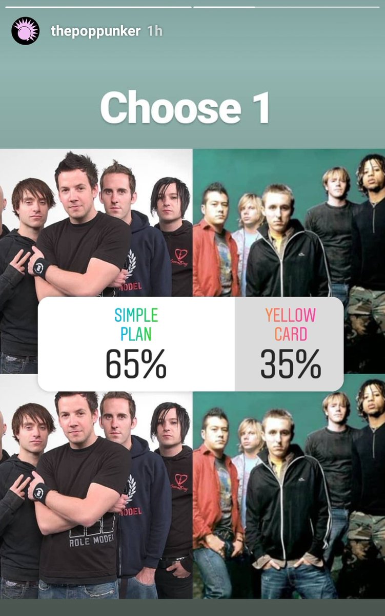 YellowcardINA's tweet photo. Go to this guy's instagram https://t.co/rwKfUX7ljn check out his IG Story and pick Yellowcard. Come on guys. https://t.co/z7tX831SPR