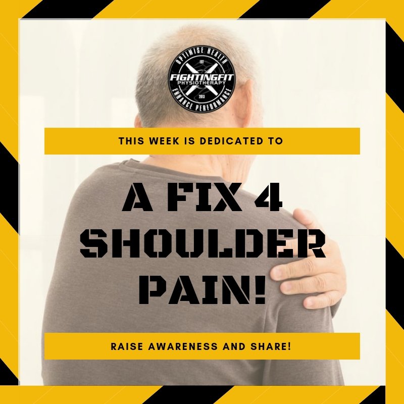 This week keep an eye out as we post some tips for #shoulderpain, exercise videos, blogs and gym tips and tricks straight from the #physio to you! 

#bursitis #shoulderrehab #shoudlerexercises #rotatorcufftear #shouldersurgery #tendinitis