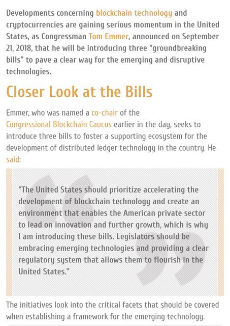 NischalShetty's tweet image. There&apos;s a politician in the US who wants the government to introduce pro crypto regulations so that private sector companies participate and progress in this blockchain revolution. That&apos;s great news and hope our government takes similar initiatives 👍

 #isupportcrypto