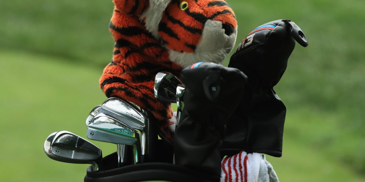 TaylorMadeGolf's tweet image. In Tiger’s Bag for Win No. 80: 

#M3driver (9.5˚) 
#M3fairway (13˚, 19˚)
#TWphase1 irons (3-PW)
#MGwedge (56˚, 60˚)

#TeamTaylorMade