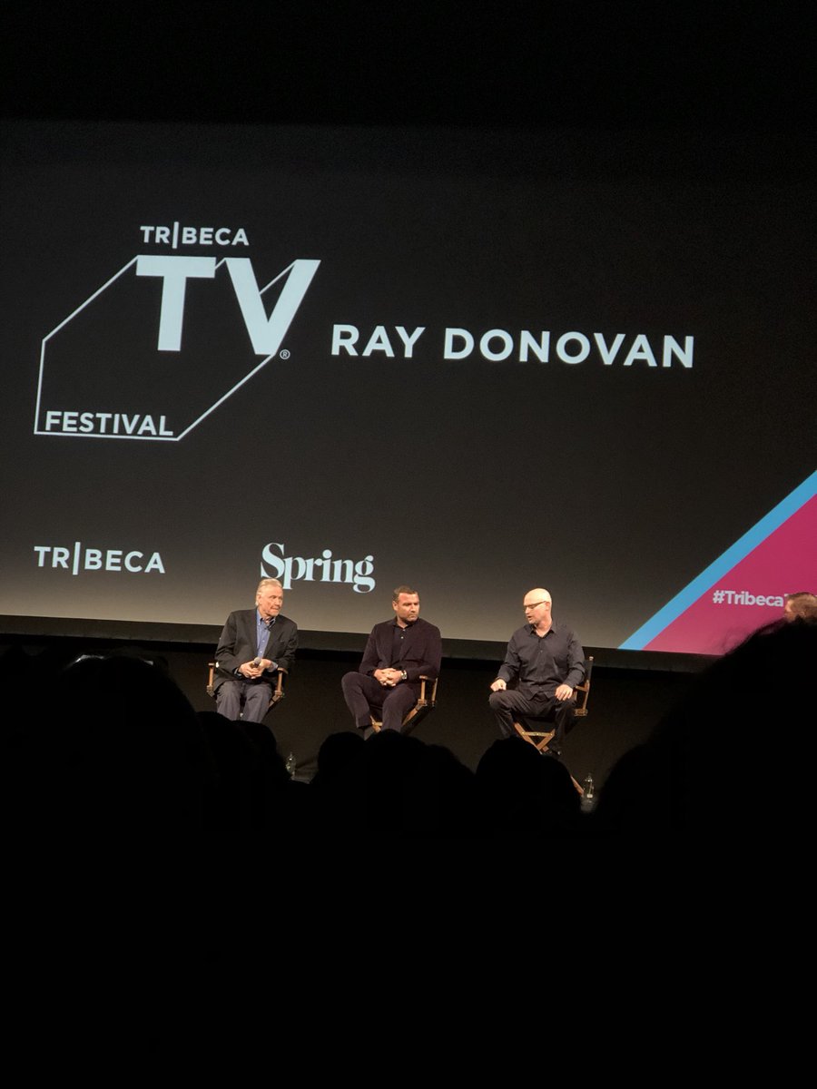 #TribecaTVFestival saved the best for last. I had a great time at the @SHO_RayDonovan panel. The premiere episode of Season 6 is fantastic. #RayDonovan