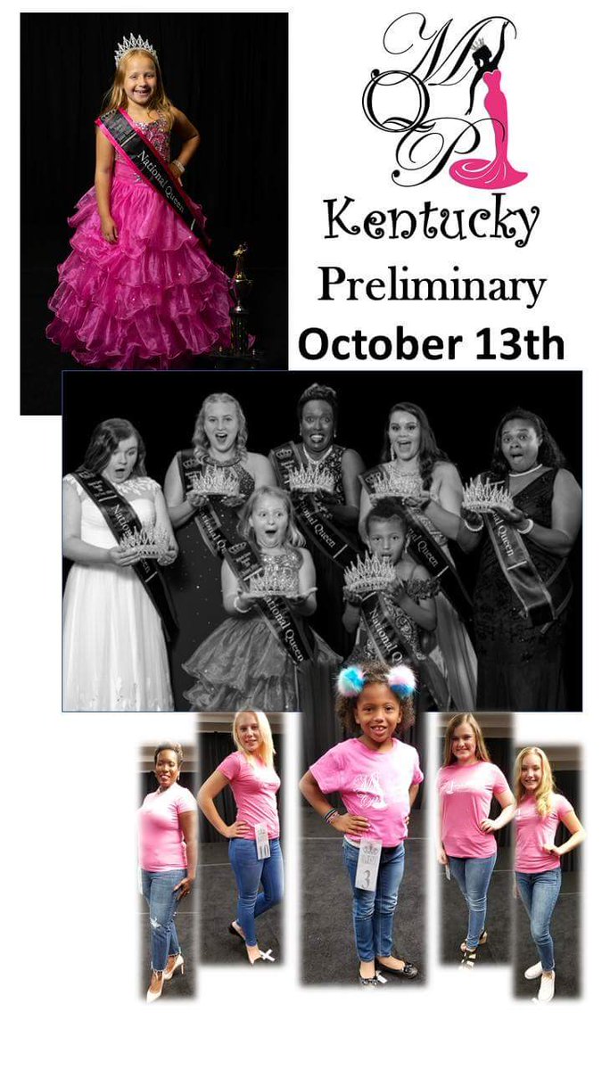 MQPPageants's tweet photo. Majestic Queen Pageants - Kentucky
Published by Torian Williams Stinnette · 5 mins · 
Kentucky!!!! ONLY 5 days AWAY!!! **Deadline to Register is September 28th!!!! -
Application Link: https://t.co/HBQCu1biRz…

*Miss and older ladies can be single, married, divorced, or widowed! https://t.co/T5z9YXJbnQ