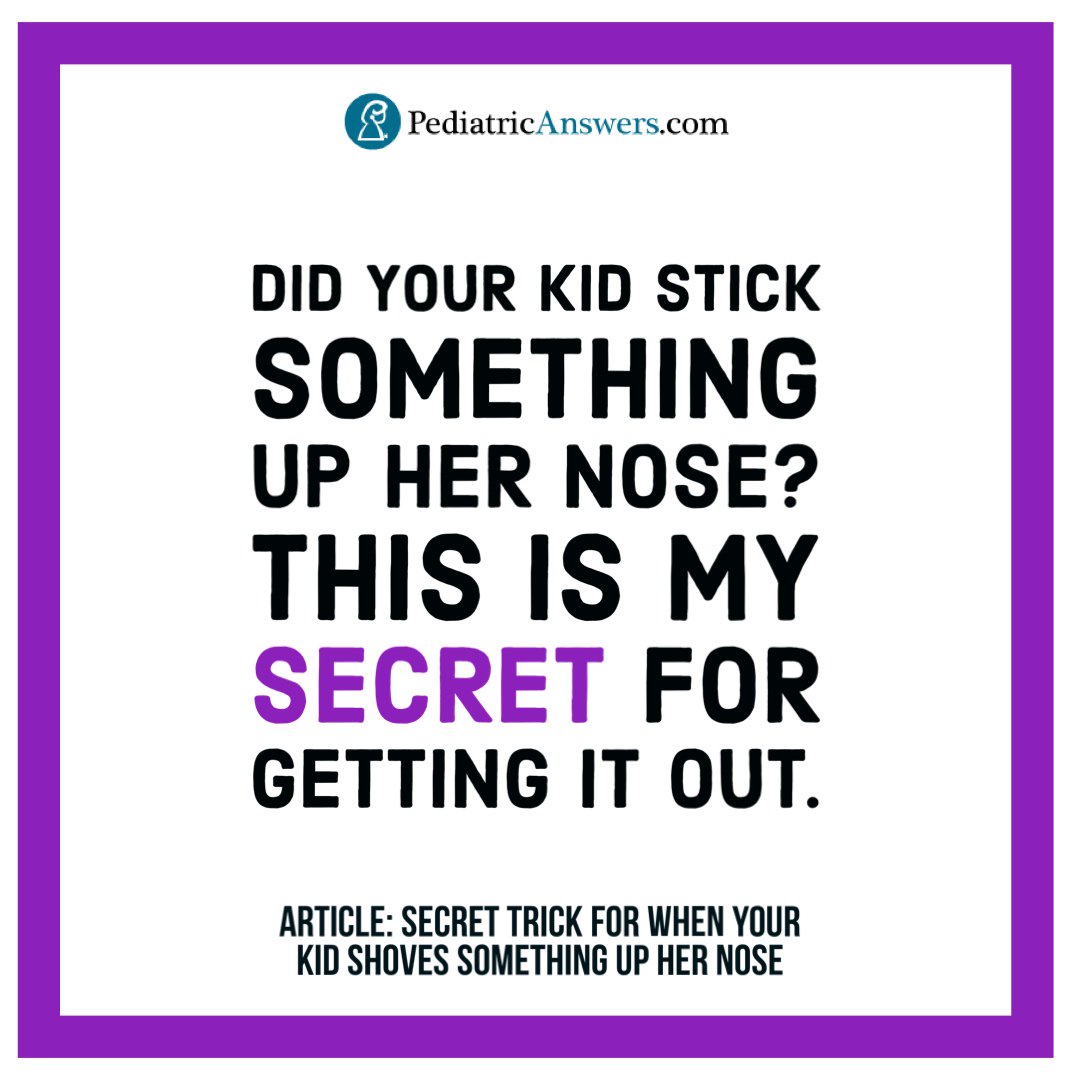 PediatricAnswer's tweet image. No one has extra time and money to “waste” at the doctor’s office. My secret tip is going to save you the trip. When done properly, I’ve yet to have a failure.
•
Link in bio, or ow.ly/MiYq30lWbZi 
• 
#nose #extraction #healthtips #parenthacks #Health