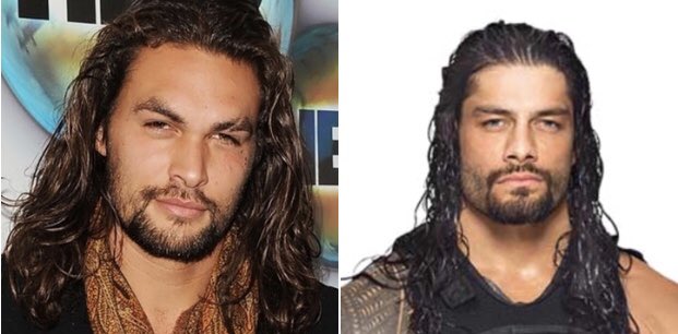 Roman Reigns Jason Momoa Goodies Fan