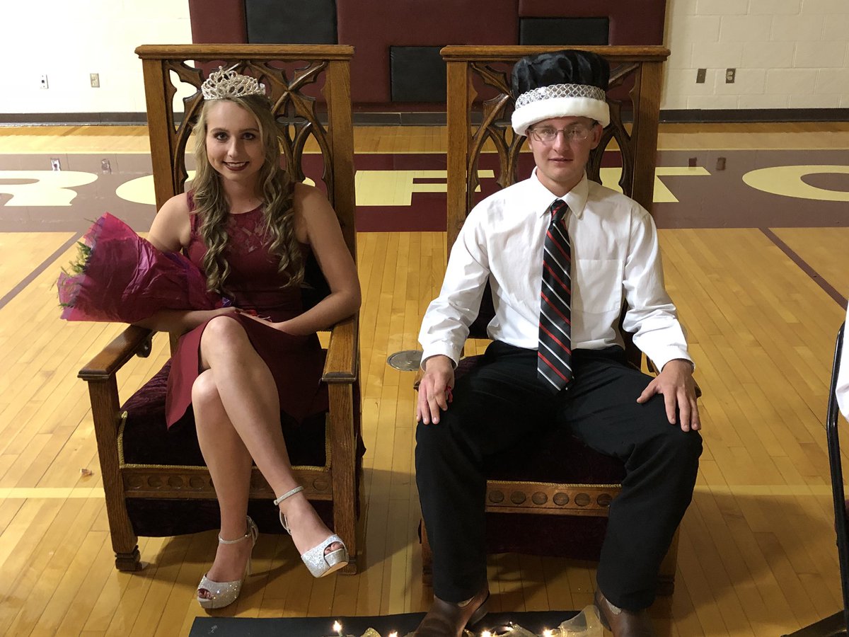 Your King and Queen! #GoCrofton