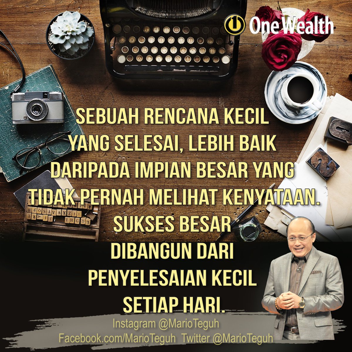 Lebih banyaklah bertindak hari ini. 

Jangan ragu dan menunda lagi.

Orait? 💗💝💖