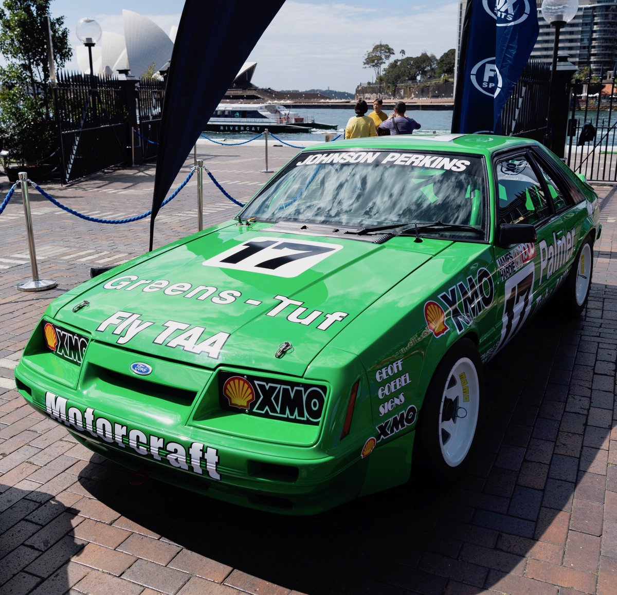 Dick Johnson's Group A Ford Mustang, which he drove in the Bathurst 1000 in 1985 and 1986. This time next year, the Mustang will be gearing up for its return to Mount Panorama for the first time in more than three decades: bit.ly/2xEOZez #VASC #Bathurst1000