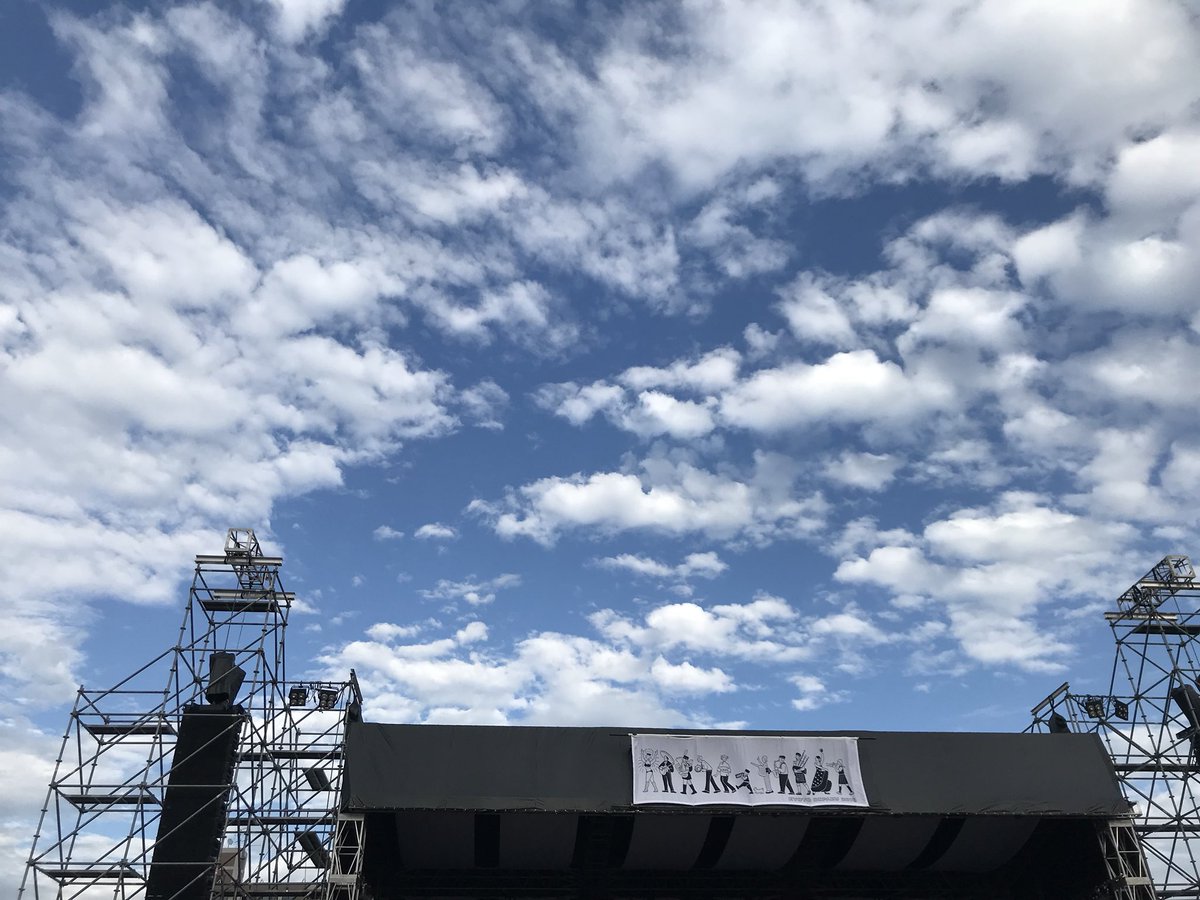 baybyron's tweet photo. #Nowplaying ソングライン - くるり (ソングライン) #京都音楽博覧会2018 夏終い、秋始め。 https://t.co/NcLzhLYBfb