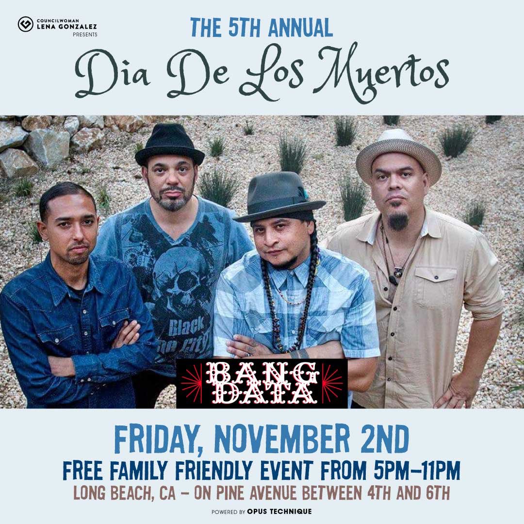 ddlm_lb's tweet photo. Next up... @BangData is like California itself - built on Latin traditions. Led by singer/emcee Deuce Eclipse who’s well known by hip-hop fans as an accompanying voice to the legendary Zion I, and producer/instrumentalist Caipo. #DDLM2018 #BangData #BreakingBad https://t.co/ZCss4xqVjo