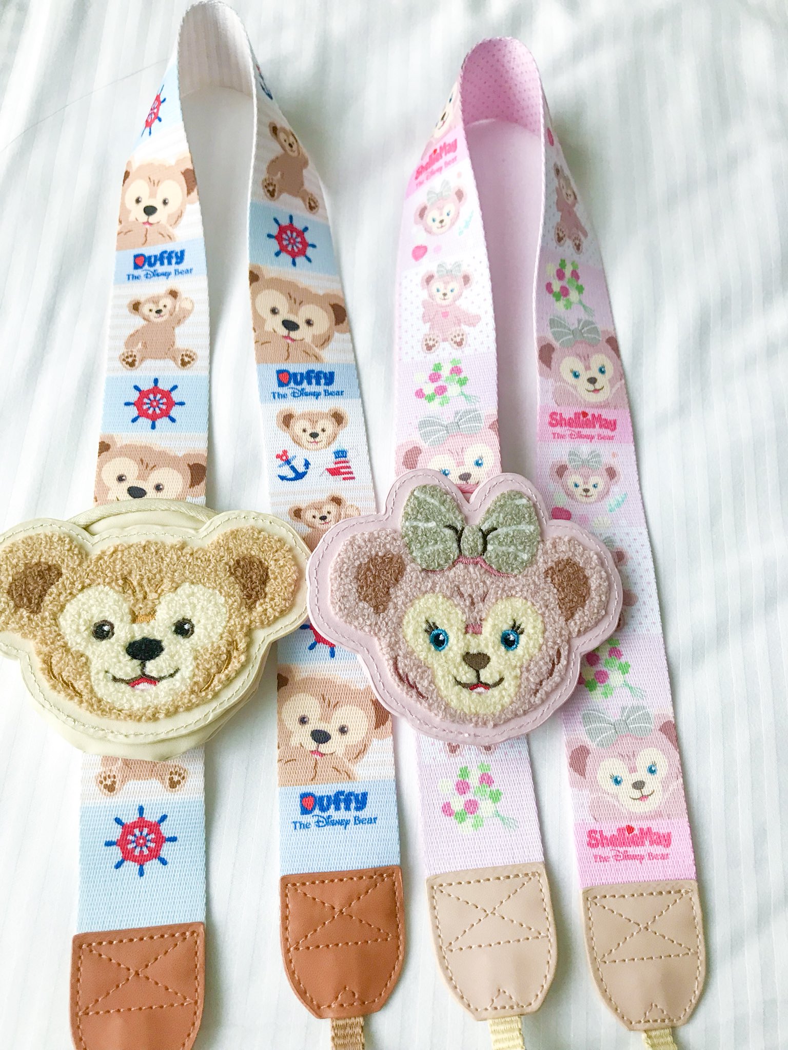 香港ディズニーランド シェリーメイ カメラストラップ ダッフィー