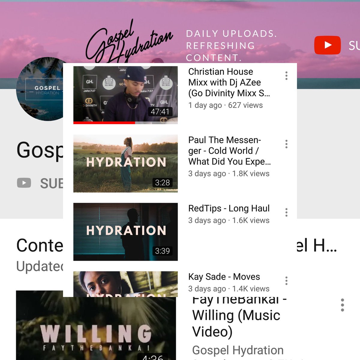 Dj_AZee's tweet photo. Head over to @gospelhydration and catch the full episode of our #christian #housemix with @Dj_AZee #godivinity Show! Let us know, what you wanna hear?
#hiphop #chh #rnb #house #afrobeats
#conscious #vibez #live #mix #scratch #dj #gospel #christ #newmusic #video #art https://t.co/dWbwiQBwG1