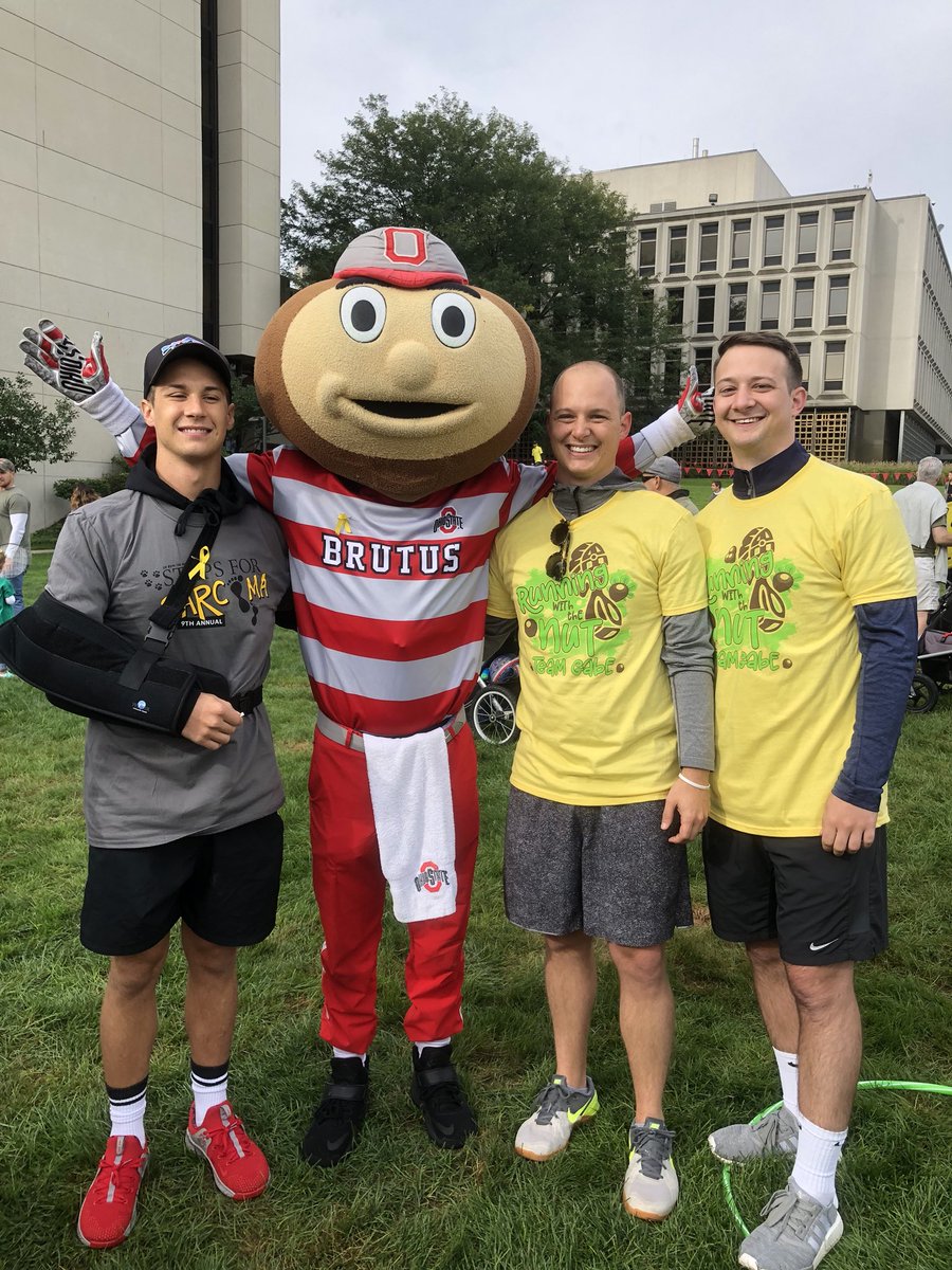 ngemberling's tweet image. Inspiring celebration today at #StepsForSarcoma hosted by @OSUCCC_James. Over $1m was raised for cancer research! Grateful to be there on Team @gabe_gembo.