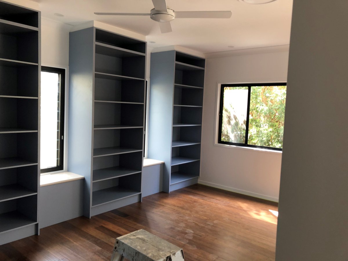 AbbottBuildQLD's tweet image. Kenmore personalised design and custom home build close to completion - Why project build to a price when you can custom build to your budget?