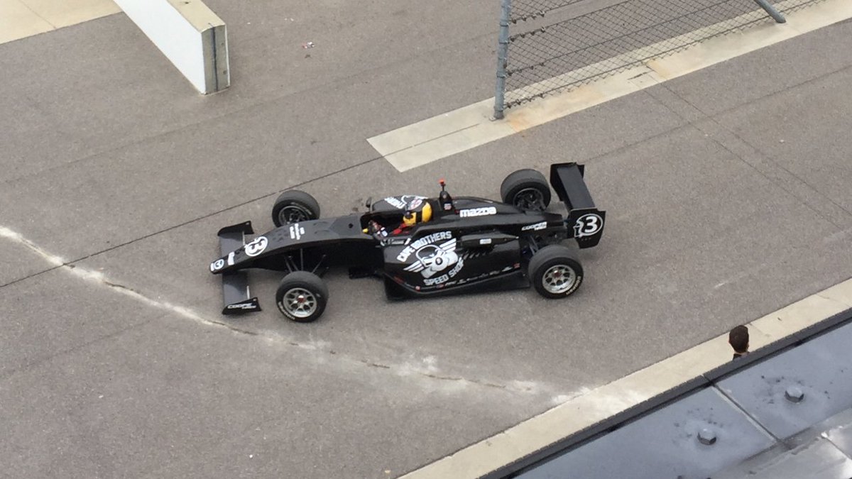 TylerOConnor_12's tweet photo. Enjoyed my weekend in Indianapolis, testing a @USF2000 car for the first time. Learned a lot throughout both days; leaving with more experience and a good idea of what I need to work on. Thank you to everyone at Cape Motorsports for the opportunity! https://t.co/yrBRXJQOIG