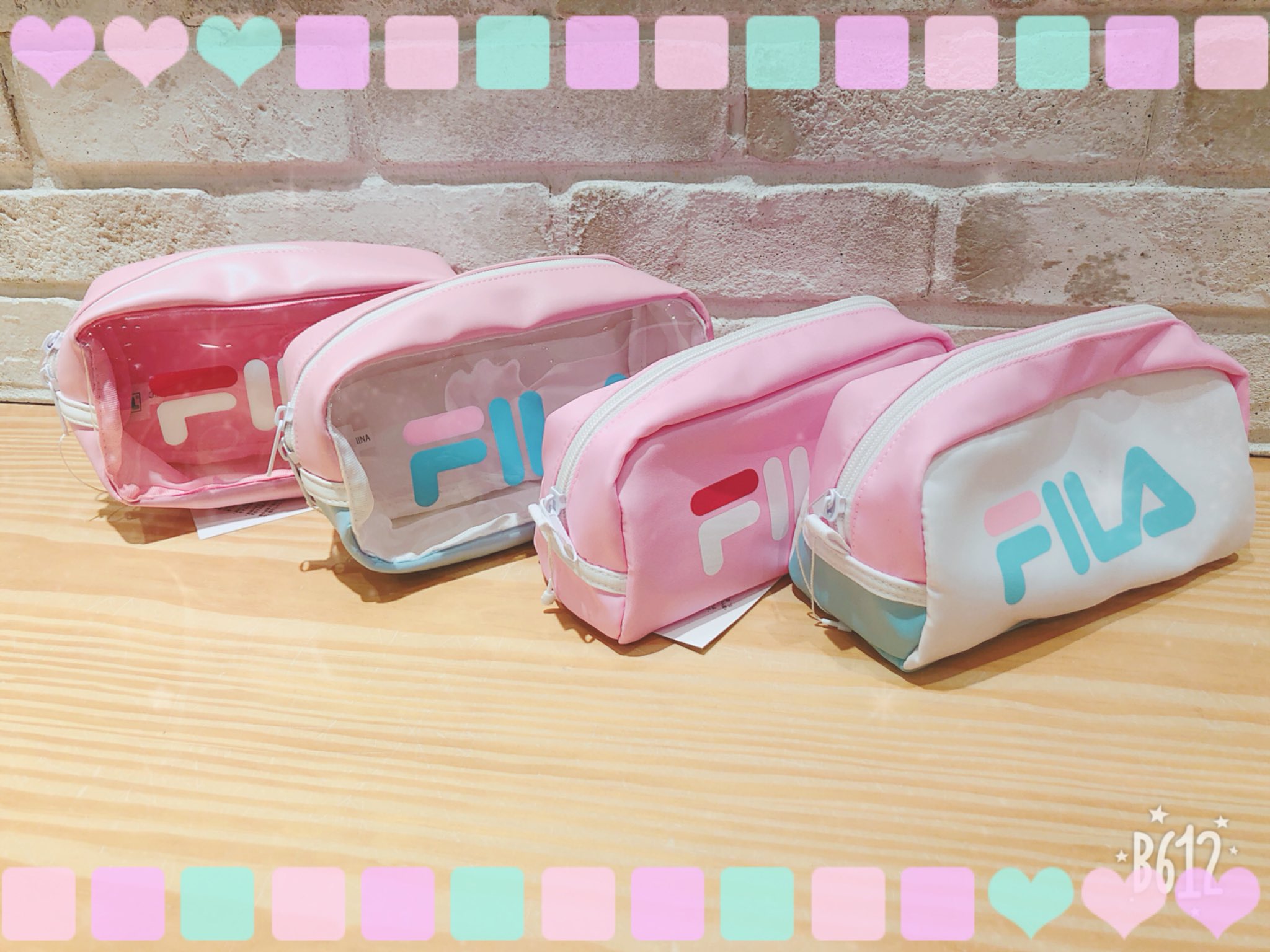 Wego 五所川原エルム店 Fila 大人気のfilaアイテムから パステルがかわいいポーチが登場です ペンケースにしても メイクグッズを入れても ぜひ店頭にてご覧くださいませ 1 350 Tax Wego 五所川原エルム T Co