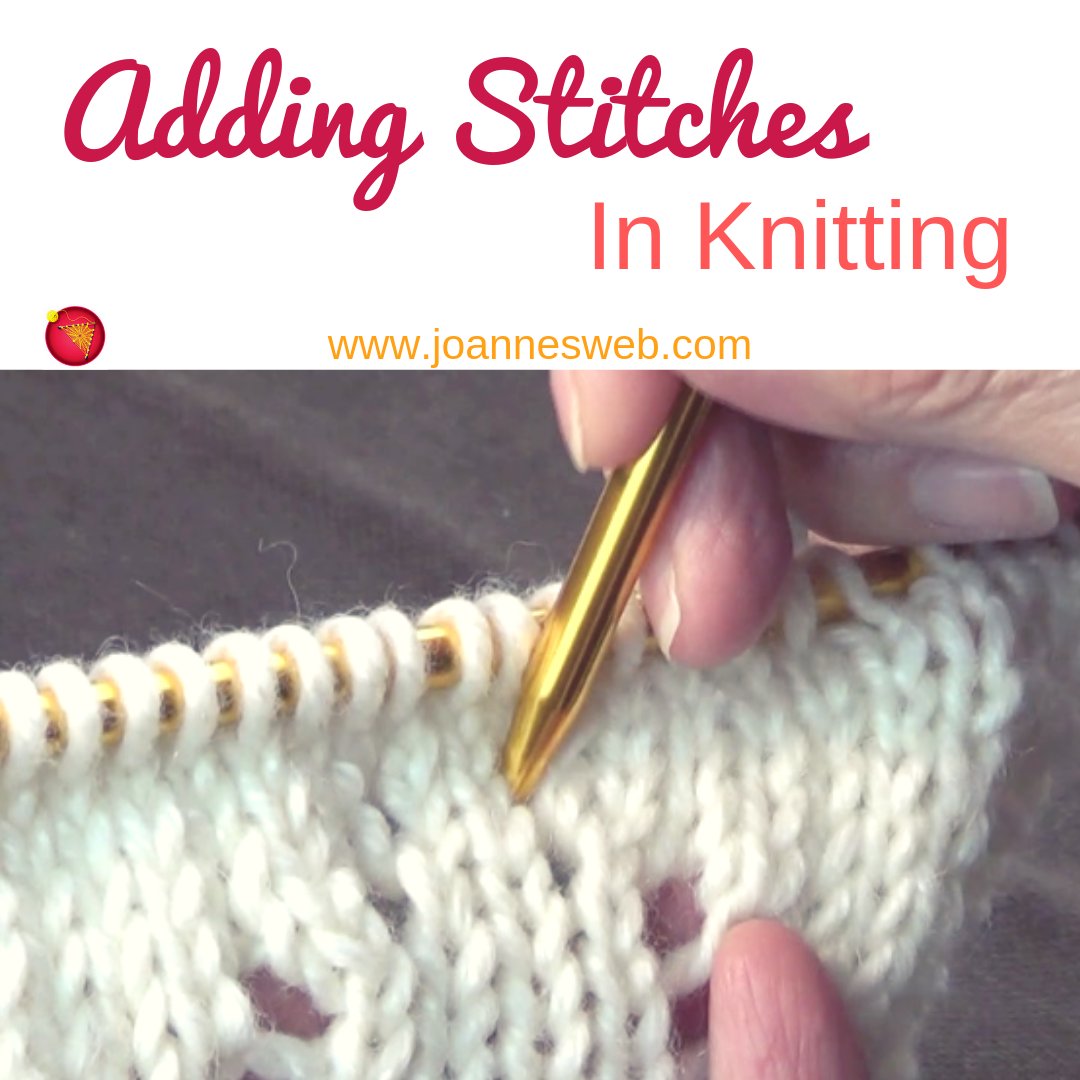 Joannes_Web's tweet image. Here&apos;s a super easy to understand basics video: Adding Stitches: youtube.com/watch?v=Gm0myX… #Knitting #KnittingBasics