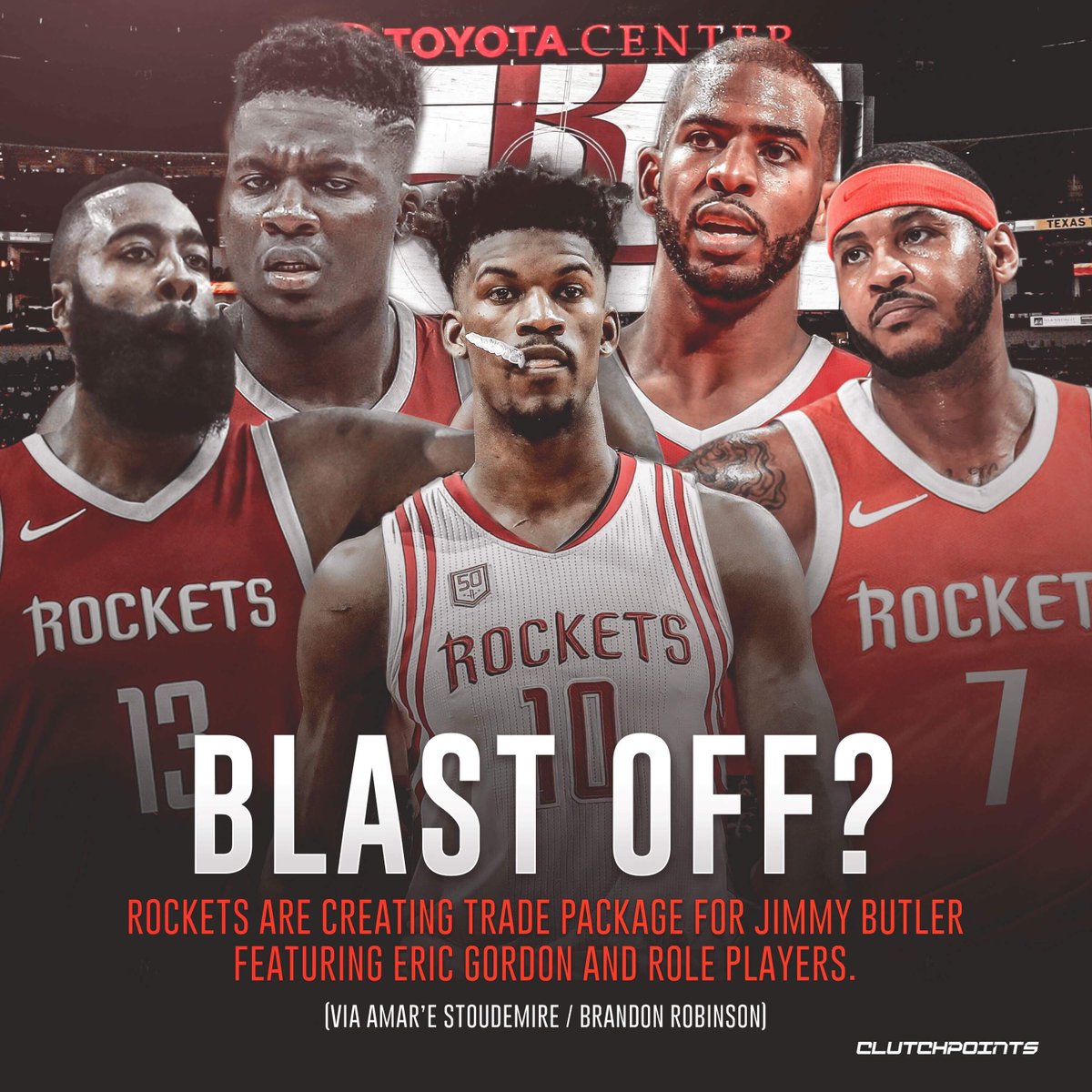 Jimmy butler sales rockets jersey