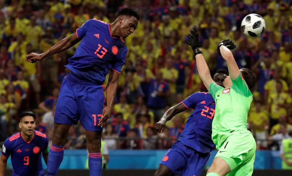 FCFSeleccionCol's tweet photo. #DatoFCF #HinchaOficial
Nuestro defensor Yerry Mina acumula 6 goles con la tricolor:
- Uruguay (1)
- Camerún (2)
- Polonia (1)
- Senegal (1)
- Inglaterra (1)
¿Cuál crees que fue el mejor? https://t.co/5LtcZknPnO