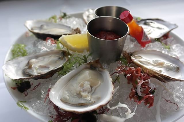We're open now for Happy Hour! $2 Oysters from 3:00 - 7:00 today at the Bar and Lounge! ift.tt/2OMIZaC