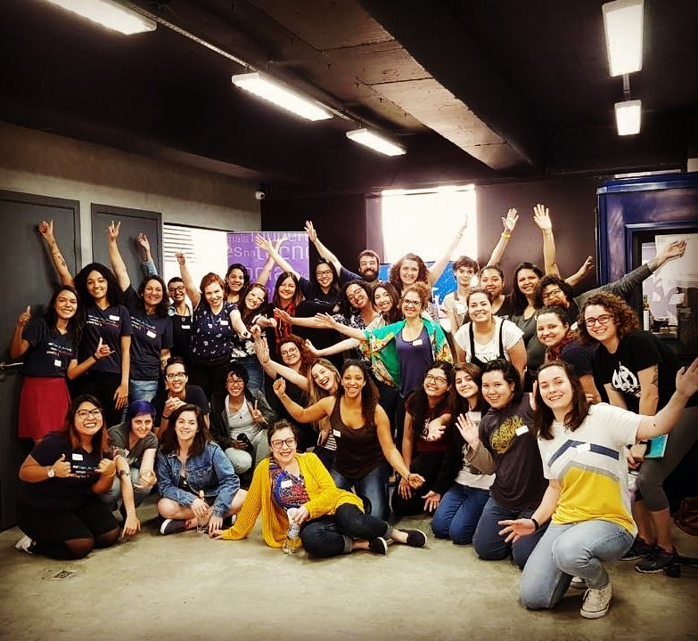 mayolivre's tweet image. A primavera é tempo de florescer ⚘🌷🌼🌻🌺🌹e de semear 👩🏿‍💻👩🏾‍💻👩🏽‍💻👩🏼‍💻👩🏻‍💻. Começamos a Turma 4! E que turma minha gente! #programaria #euprogramo  #diversidade #programação #tecnologia