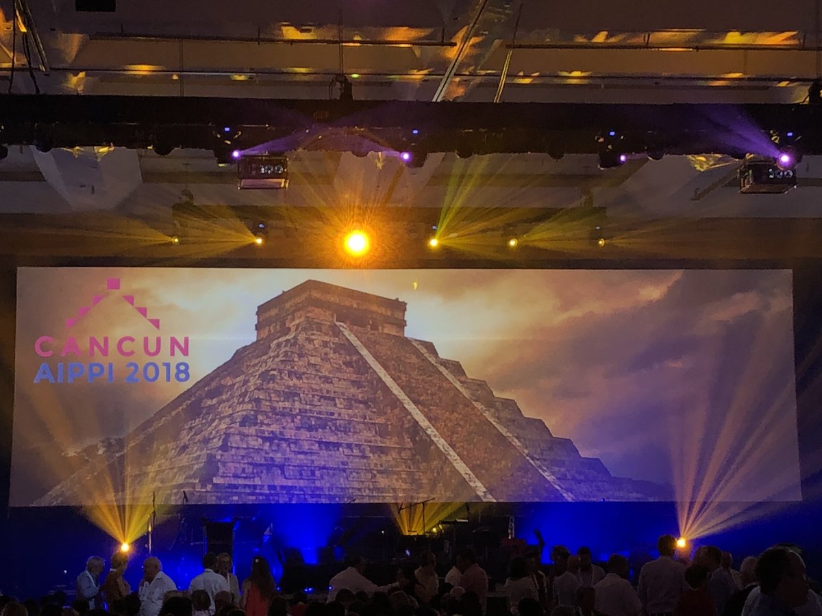 #AIPPI2018 Opening Ceremony about to start in Cancun.