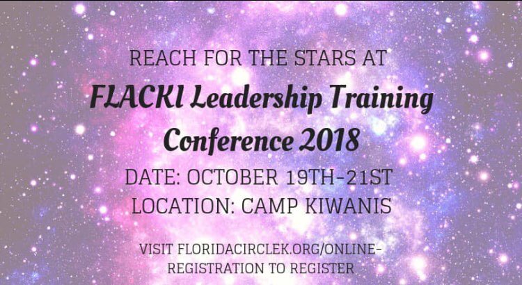 tcccki's tweet image. LTC is Coming Up Make Sure Club Members to sign up at floridacirclek.org/online-registr…