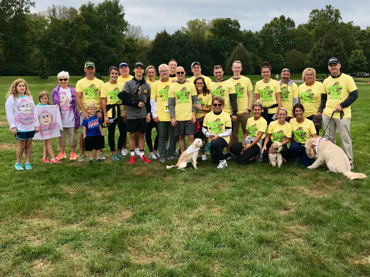 AES_Dean's tweet image. Great event and cause at #StepsForSarcoma with the Brutus Brigade and @gabe_gembo ascthe fearless leader.