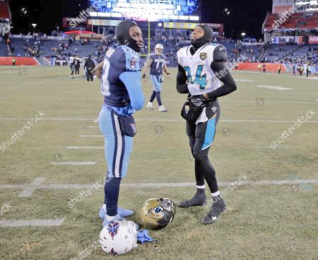 ICYMI: Titans WR Taywan Taylor &amp; Jags WR Keelan Cole, shown together in this old pic, traded jerseys after today’s game. Both grew up in the 502 &amp; have stayed in touch. "I know his whole story. He knows mine. It’s a blessing to see 1 of your boys out on the same field with you."