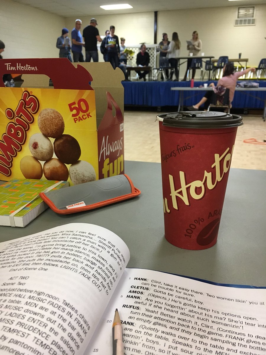 Sunday night play practice.  #Davidson. <a href="/ArleneLow/">Arlene Low</a>