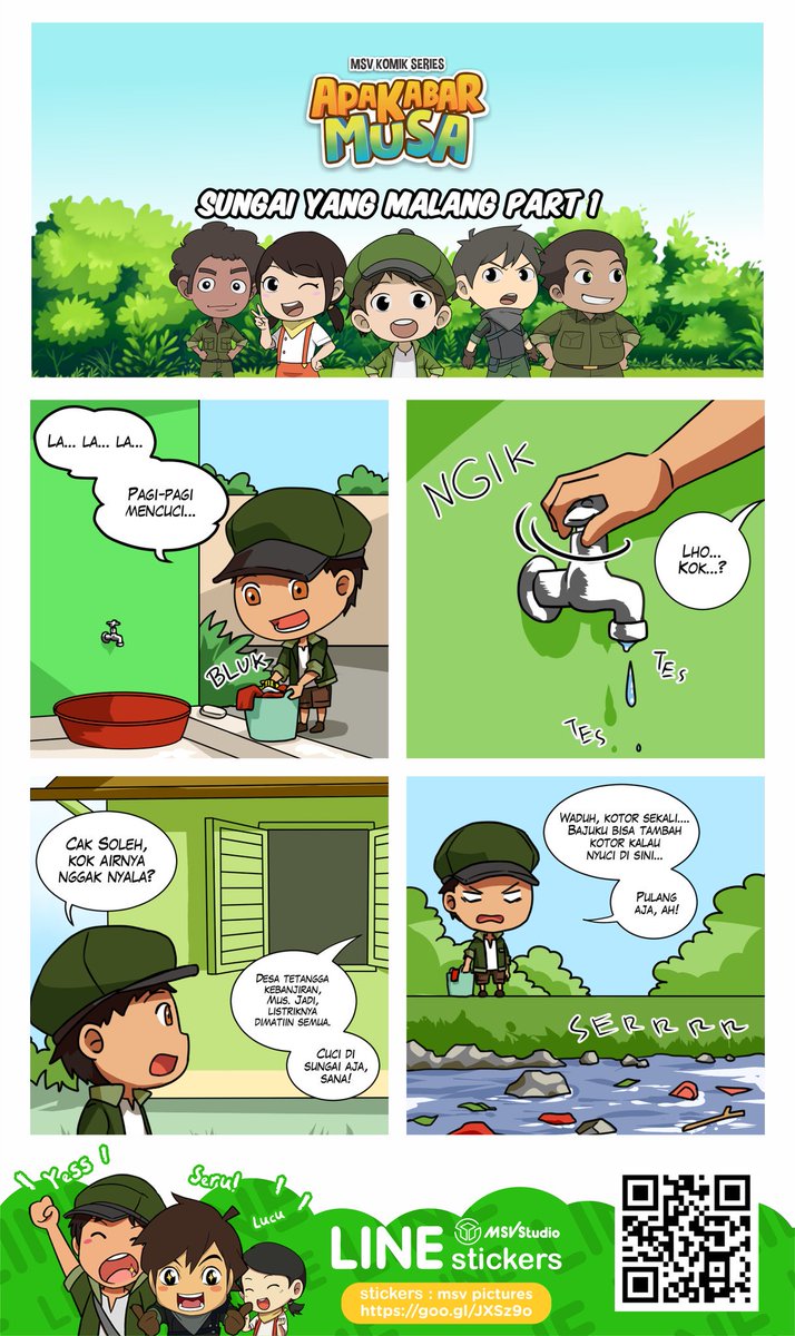 Gambar Komik Tentang Kebersihan Komicbox