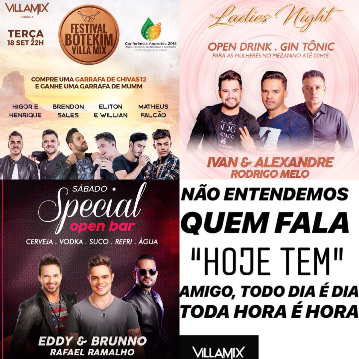 Villa Mix Goiânia (VillaMix_GO) Twitter