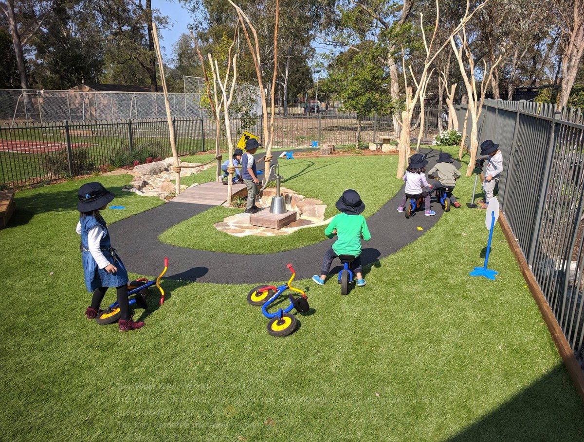 preschool playground bikes