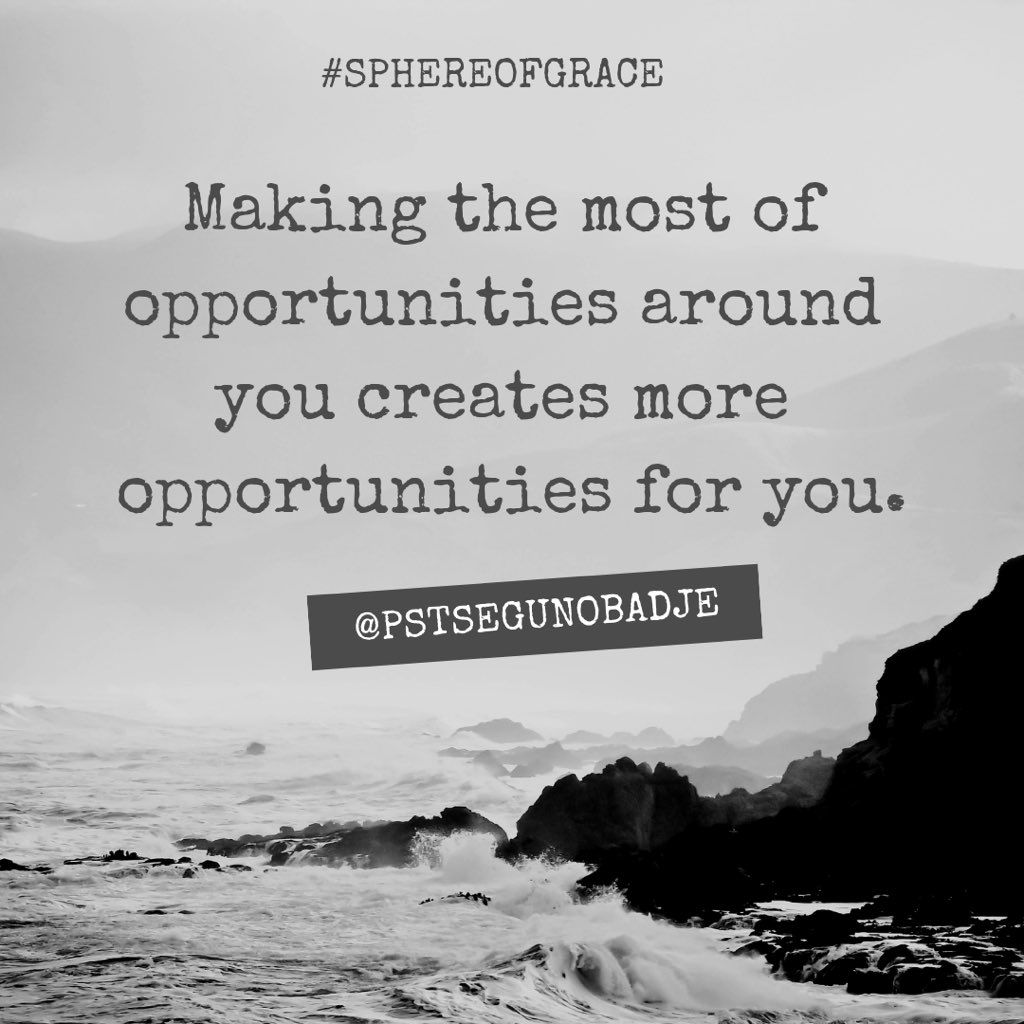 sotmonline's tweet photo. Make the most of opportunities today.
#sphereofgrace recap https://t.co/YO3OfBp4XM