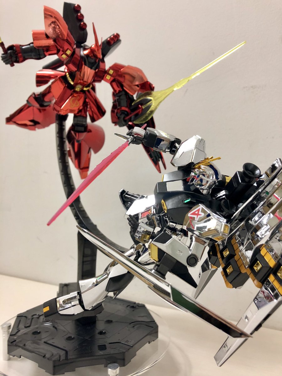 HG 1 144 νガンダム mxn26g8 機動戦士ガンダム ガンダムベース限定 vs サザビー 宿命の対決セット スペシャルコーティング