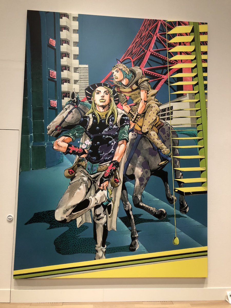 水上颯 国立新美術館のjojo展に行ってきました 描き下ろし原画のメイキングが面白かったですね ちなみに7部が好きです 水上颯 国立新美術館のjojo展に行ってきました 描き下ろし原画のメイキングが面白かったですね ちなみに7部が好きです