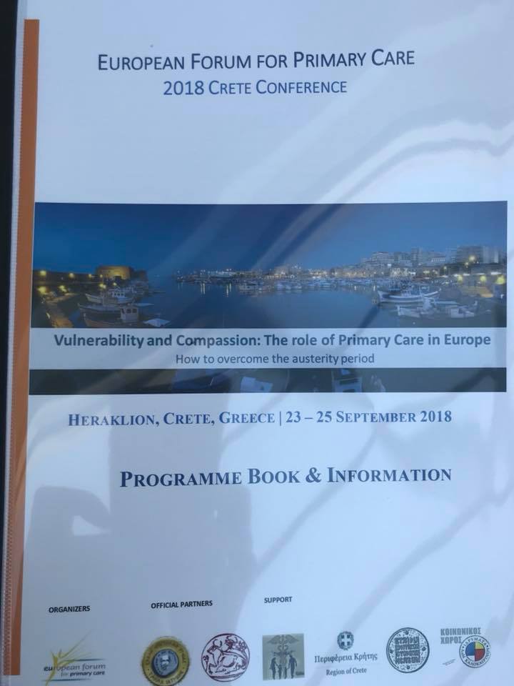 IAHPC's tweet photo. Opening session of #EFPC2018  addressing the themes of #vulnerability #compassion in #primarycare &amp; "visible wounds of austerity" #humanrights in pt care aligns with #palliativecare #AlmaAta40 "Vulnerability is human nature &amp; spring of ordinary virtues, emotional responsibility!" https://t.co/zzlwskn4p1