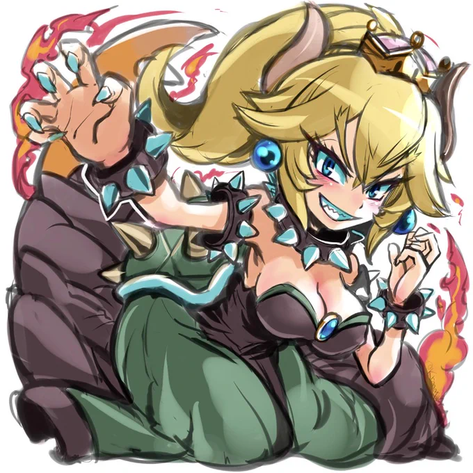 クッパ姫様・・・こんなん支配まったなしやん?(^^)
#クッパ姫
#PrincessBowser 