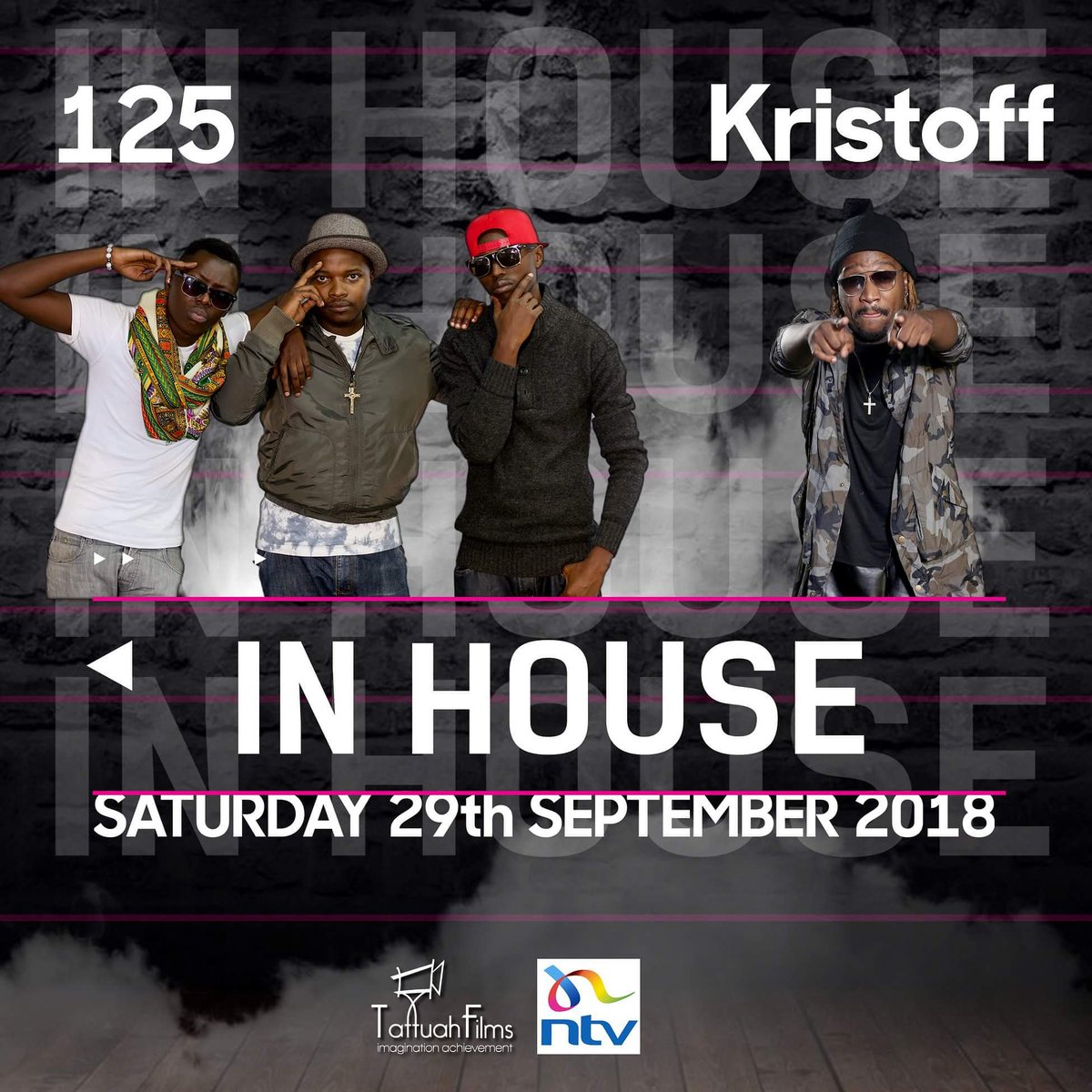 InhouseAfrica's tweet photo. Catch @125Musiq and @KRISTOFF_kenya on this week's episode of In House only on @ntvkenya @MisikoAndere
#InHouse
#Music
#MyWeekendPlan https://t.co/ZaLUVwqhoW