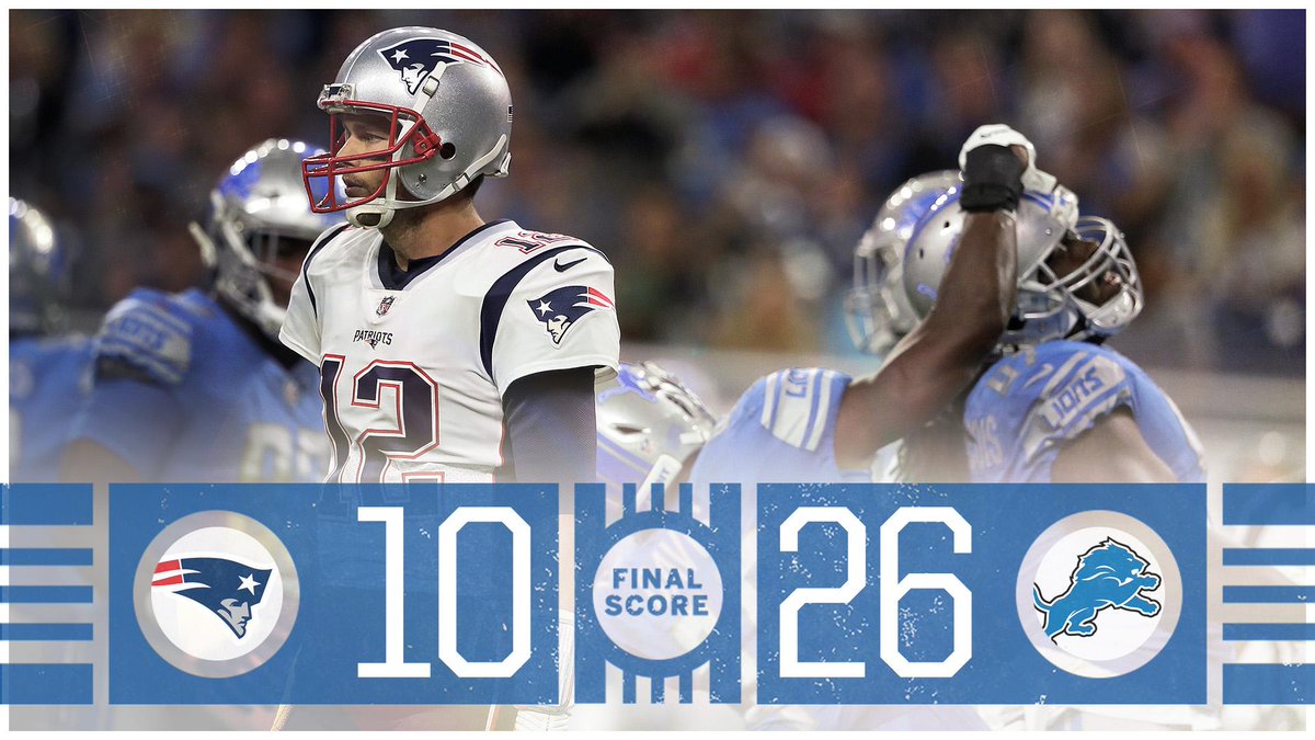 SportsCenter's tweet photo. Lions get their first win of the season! https://t.co/Z4WmZsT03c
