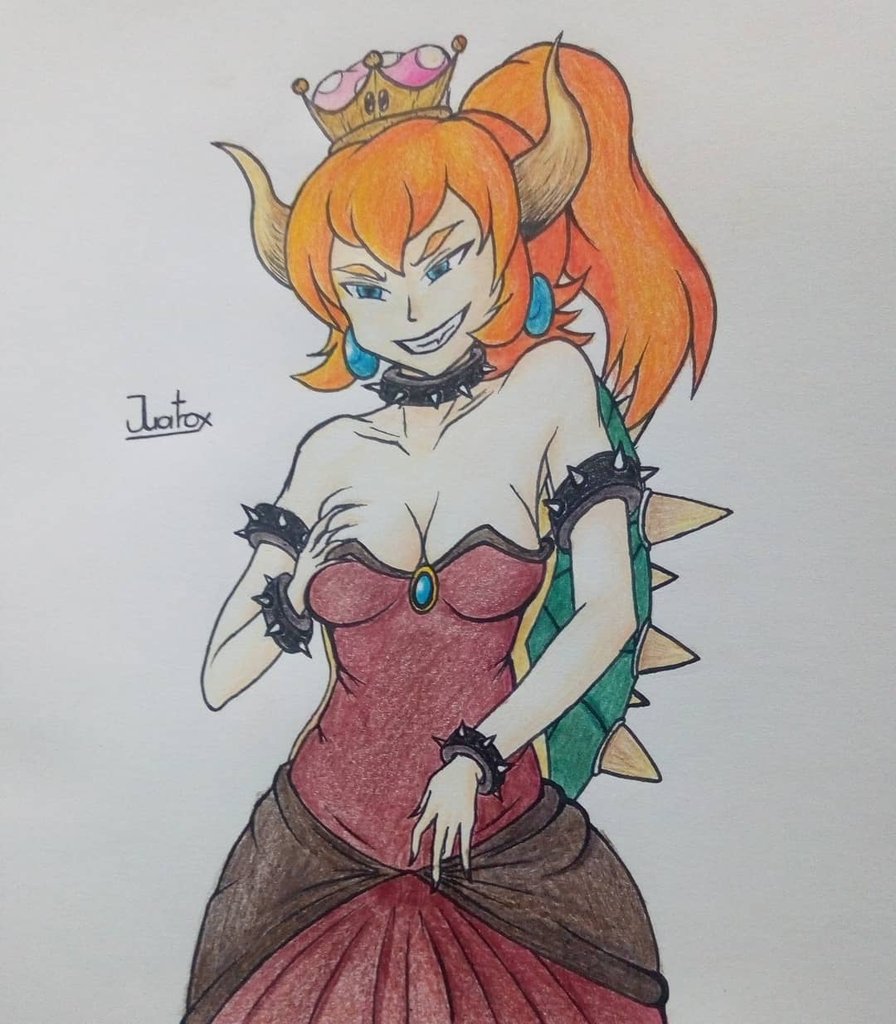 Juatrox's tweet photo. Exigiendo mi pedazo de torta del trending topic
#bowsette #bowsettefanart #bowsetteart #bowsettequeenkoopa #yakunyo #juatrox #illustration #fanart #pencildraw #colors #princessbowsette #rule63 #nintendo #supermariobros https://t.co/FOqGfbPfWi