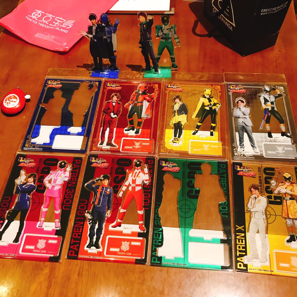 ルパパト アクスタ ルパンレンジャーVSパトレンジャー アクリル