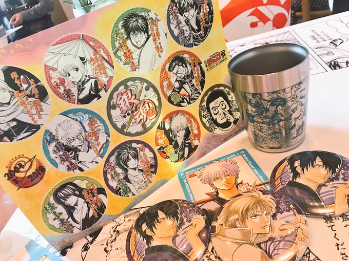 ジャンプ展行ってきました?✨
WTと銀魂が並んでた? 